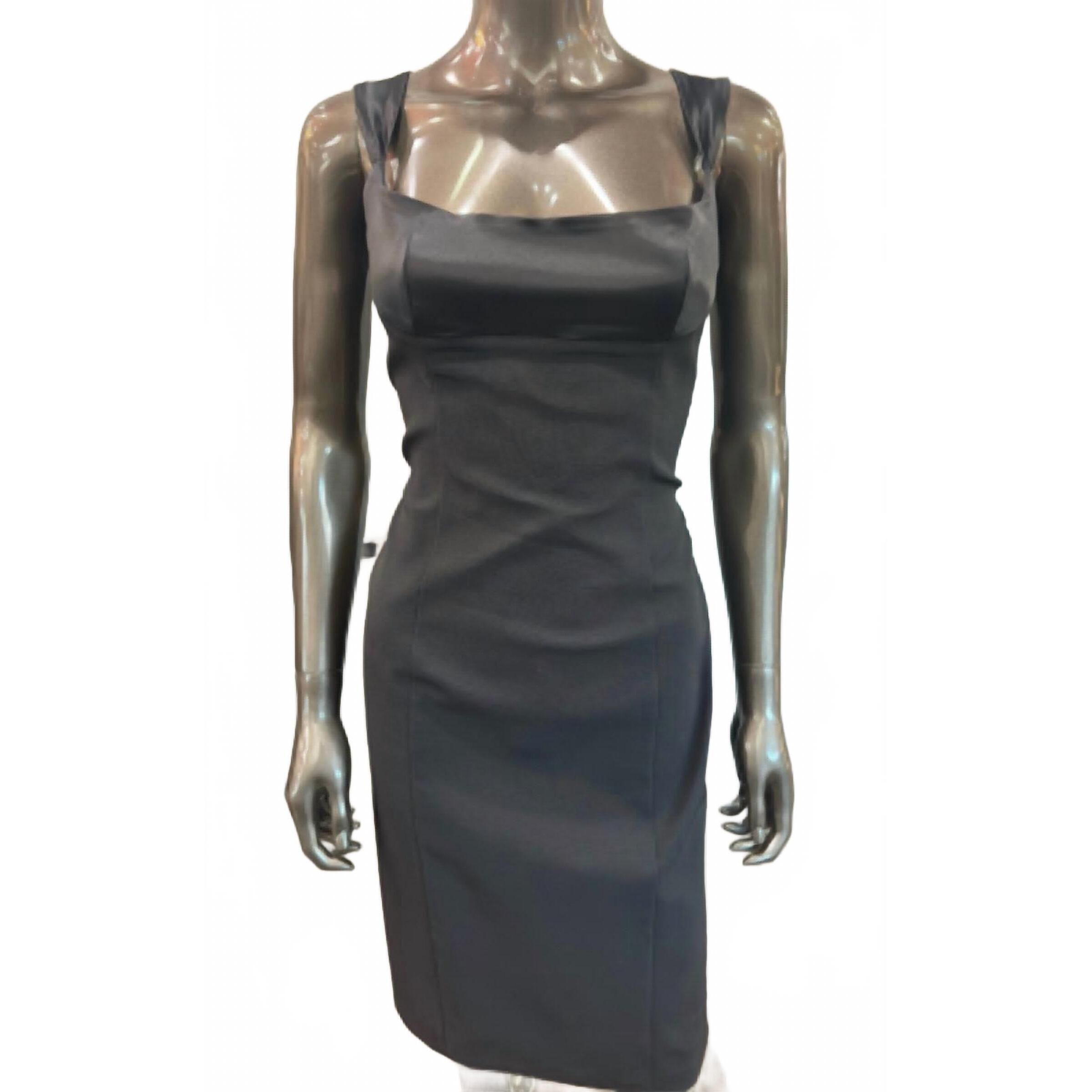 New Bianca Nero Women's Fitted Dress In Black